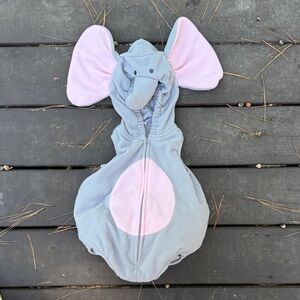 Carter's Soft Gray Elephant Baby Costume size 3-6mo